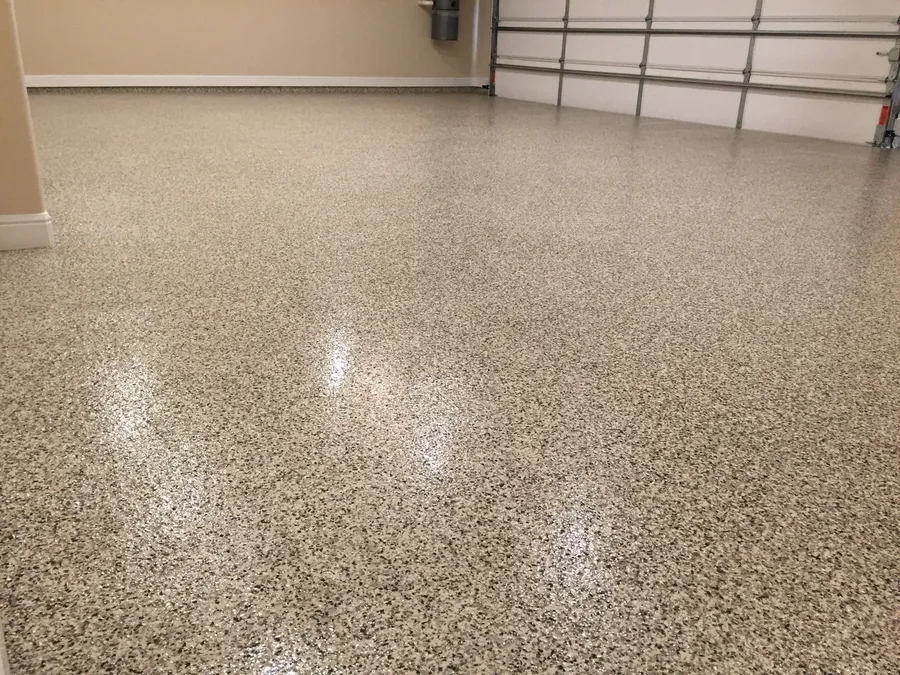 Epoxy flooring installed by Next Level Flooring on the Mid North Coast